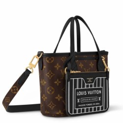Replica Louis Vuitton Neverfull Inside Out BB Bag and Monogram M12099