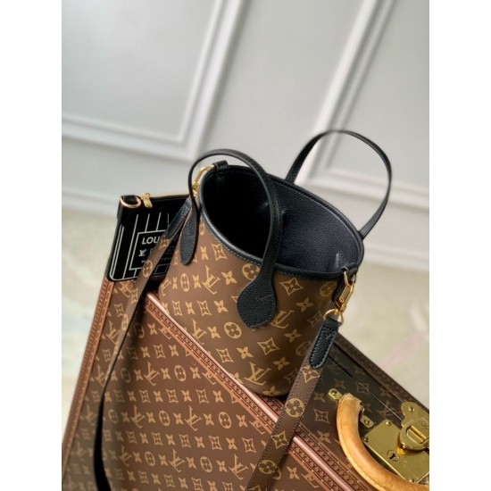 Replica Louis Vuitton Neverfull Inside Out BB Bag and Monogram M12099 Replica Louis Vuitton Neverfull Inside Out BB Bag and Monogram M12099