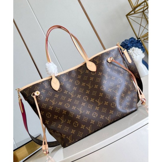 Replica Louis Vuitton Neverfull Bandouliere Inside Out MM Bag Monogram M12257 Replica Louis Vuitton Neverfull Bandouliere Inside Out MM Bag Monogram M12257