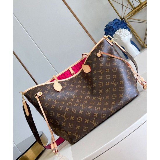 Replica Louis Vuitton Neverfull Bandouliere Inside Out MM Bag Monogram M12257 Replica Louis Vuitton Neverfull Bandouliere Inside Out MM Bag Monogram M12257