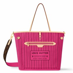 Replica Louis Vuitton Neverfull Bandouliere Inside Out MM Bag Monogram M12257
