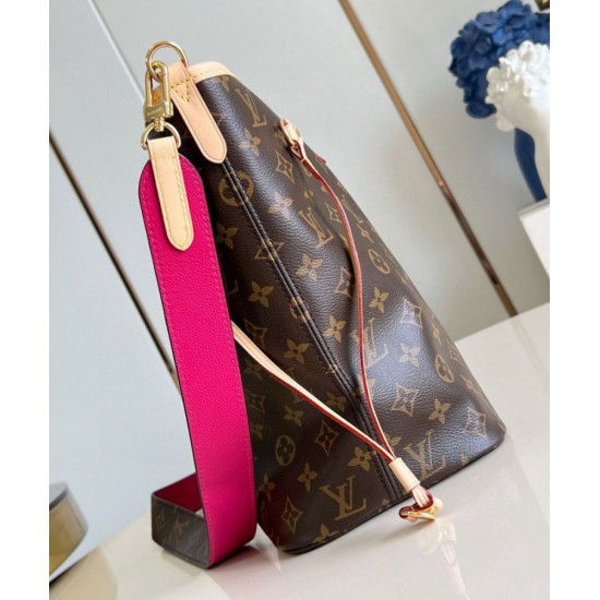 Replica Louis Vuitton Neverfull Bandouliere Inside Out MM Bag Monogram M12257 Replica Louis Vuitton Neverfull Bandouliere Inside Out MM Bag Monogram M12257