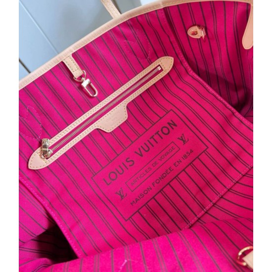 Replica Louis Vuitton Neverfull Bandouliere Inside Out MM Bag Monogram M12257 Replica Louis Vuitton Neverfull Bandouliere Inside Out MM Bag Monogram M12257