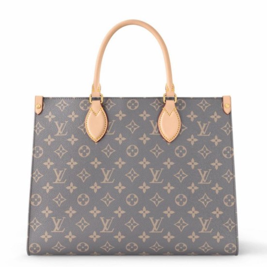Replica Louis Vuitton OnTheGo MM Bag Grey Monogram M12415 Replica Louis Vuitton OnTheGo MM Bag Grey Monogram M12415