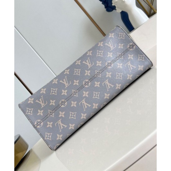 Replica Louis Vuitton OnTheGo MM Bag Grey Monogram M12415 Replica Louis Vuitton OnTheGo MM Bag Grey Monogram M12415