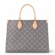 Replica Louis Vuitton OnTheGo MM Bag Grey Monogram M12415 Replica Louis Vuitton OnTheGo MM Bag Grey Monogram M12415
