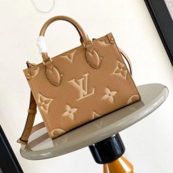 Fake Louis Vuitton Onthego PM Bag Bicolor Monogram Empreinte M12513 Replica
