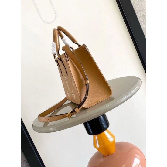 Replica Louis Vuitton Onthego PM Bag Bicolor Monogram Empreinte M12513 Fake Louis Vuitton Onthego PM Bag Bicolor Monogram Empreinte M12513 Replica