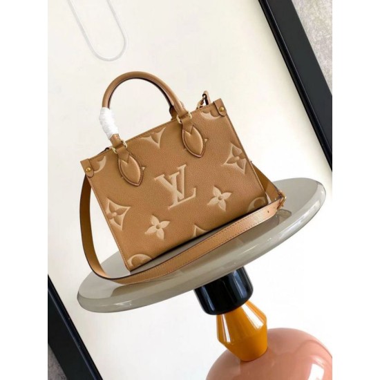 Replica Louis Vuitton Onthego PM Bag Bicolor Monogram Empreinte M12513 Fake Louis Vuitton Onthego PM Bag Bicolor Monogram Empreinte M12513 Replica