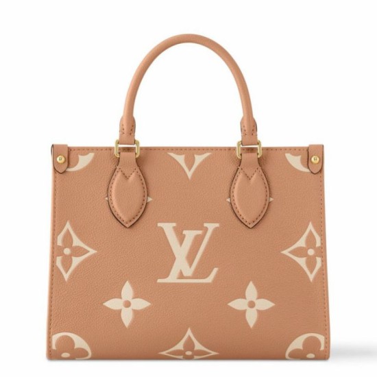Replica Louis Vuitton Onthego PM Bag Bicolor Monogram Empreinte M12513 Fake Louis Vuitton Onthego PM Bag Bicolor Monogram Empreinte M12513 Replica