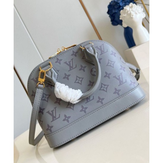 Fake Louis Vuitton Alma BB Bag Monogram Ink M12561 Replica Replica Louis Vuitton Alma BB Bag Monogram Ink M12561