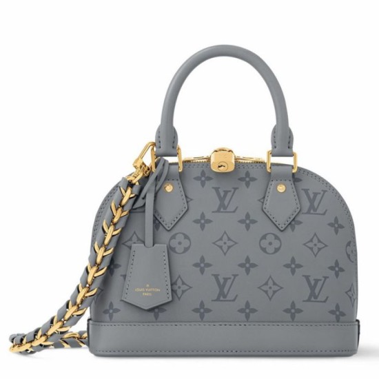 Fake Louis Vuitton Alma BB Bag Monogram Ink M12561 Replica Replica Louis Vuitton Alma BB Bag Monogram Ink M12561