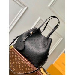 Fake Louis Vuitton Blossom MM Bag Black Mahina M21851 Replica Fake Louis Vuitton Blossom MM Bag Black Mahina M21851 Replica