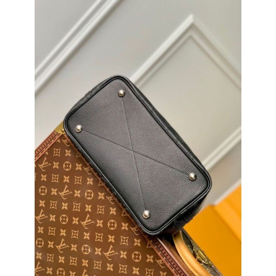 Fake Louis Vuitton Blossom MM Bag Black Mahina M21851 Replica Fake Louis Vuitton Blossom MM Bag Black Mahina M21851 Replica