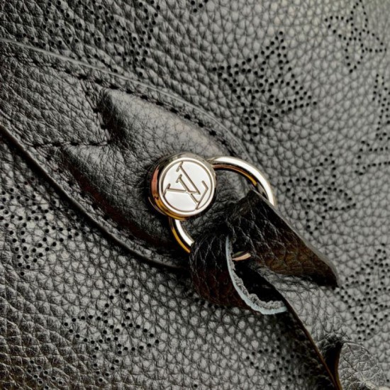 Fake Louis Vuitton Blossom MM Bag Black Mahina M21851 Replica Fake Louis Vuitton Blossom MM Bag Black Mahina M21851 Replica