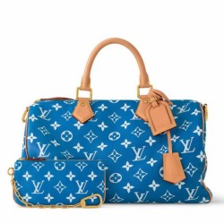 Fake Louis Vuitton Speedy P9 Bandouliere 40 Bag Monogram M24418 Replica