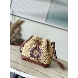 Replica Louis Vuitton Noe BB Bag Natural Raffia M24722 Replica Louis Vuitton Noe BB Bag Natural Raffia M24722