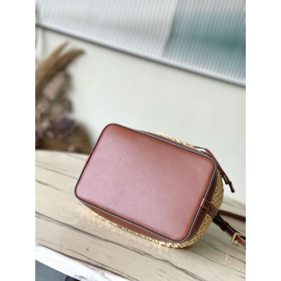 Replica Louis Vuitton Noe BB Bag Natural Raffia M24722 Replica Louis Vuitton Noe BB Bag Natural Raffia M24722