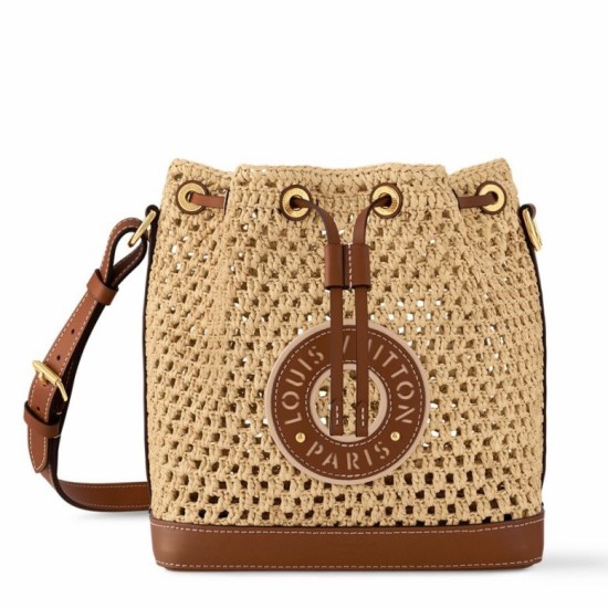 Replica Louis Vuitton Noe BB Bag Natural Raffia M24722 Replica Louis Vuitton Noe BB Bag Natural Raffia M24722