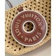 Replica Louis Vuitton Croissant MM Bag Natural Raffia M24811 Replica Louis Vuitton Croissant MM Bag Natural Raffia M24811