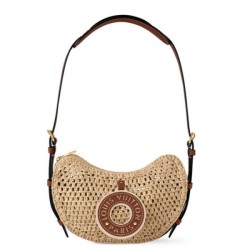 Replica Louis Vuitton Croissant MM Bag Natural Raffia M24811