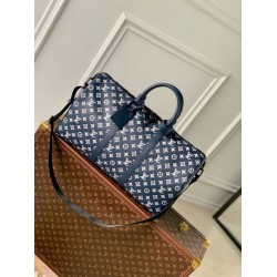Replica Louis Vuitton Keepall Bandouliere 50 Bag Monogram Shadow M24953
