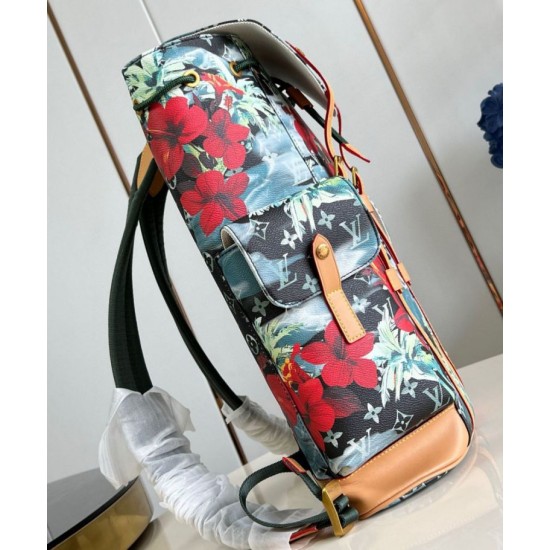 Replica Louis Vuitton Christopher MM Backpack Monogram Surfin M24996 Fake Louis Vuitton Christopher MM Backpack Monogram Surfin M24996 Replica
