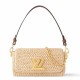 Replica Louis Vuitton Twist West Bag Natural Raffia M25030 Replica Louis Vuitton Twist West Bag Natural Raffia M25030