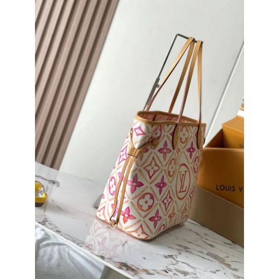 Replica Louis Vuitton Neverfull MM Bag Monogram Tiles M25317 Fake Louis Vuitton Neverfull MM Bag Monogram Tiles M25317 Replica