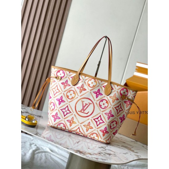 Replica Louis Vuitton Neverfull MM Bag Monogram Tiles M25317 Fake Louis Vuitton Neverfull MM Bag Monogram Tiles M25317 Replica