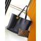 Replica Louis Vuitton Low Key Cabas MM Bag Black M25341 Replica Louis Vuitton Low Key Cabas MM Bag Black M25341