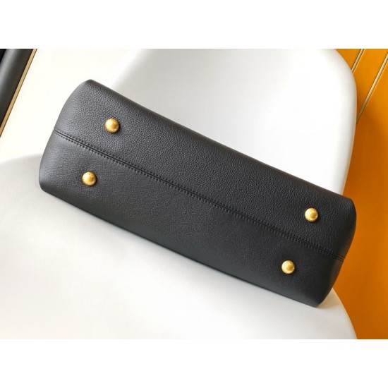 Replica Louis Vuitton Low Key Cabas MM Bag Black M25341 Replica Louis Vuitton Low Key Cabas MM Bag Black M25341