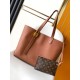 Fake Louis Vuitton Low Key Cabas MM Bag Brown M25342 Replica Fake Louis Vuitton Low Key Cabas MM Bag Brown M25342 Replica