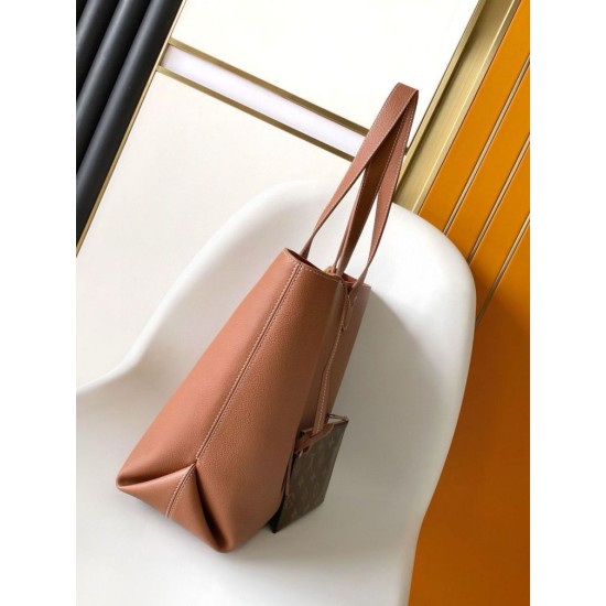 Fake Louis Vuitton Low Key Cabas MM Bag Brown M25342 Replica Fake Louis Vuitton Low Key Cabas MM Bag Brown M25342 Replica