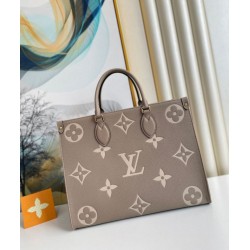 Replica Louis Vuitton OnTheGo MM Bag Bicolor Empreinte M45494