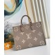 Replica Louis Vuitton OnTheGo MM Bag Bicolor Empreinte M45494 Replica Louis Vuitton OnTheGo MM Bag Bicolor Empreinte M45494