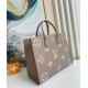 Replica Louis Vuitton OnTheGo MM Bag Bicolor Empreinte M45494 Replica Louis Vuitton OnTheGo MM Bag Bicolor Empreinte M45494