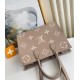 Replica Louis Vuitton OnTheGo MM Bag Bicolor Empreinte M45494 Replica Louis Vuitton OnTheGo MM Bag Bicolor Empreinte M45494