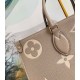 Replica Louis Vuitton OnTheGo MM Bag Bicolor Empreinte M45494 Replica Louis Vuitton OnTheGo MM Bag Bicolor Empreinte M45494