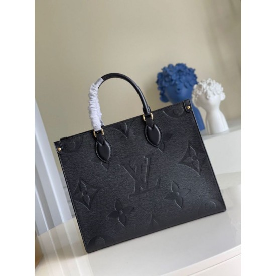 Fake Louis Vuitton OnTheGo MM Bag Monogram Empreinte M45595 Replica Replica Louis Vuitton OnTheGo MM Bag Monogram Empreinte M45595