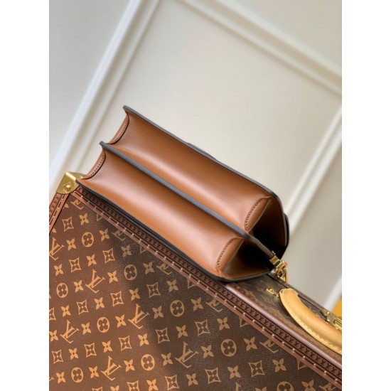 Replica Louis Vuitton Dauphine MM Bag Monogram Reverse M45958