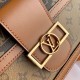 Replica Louis Vuitton Dauphine MM Bag Monogram Reverse M45958