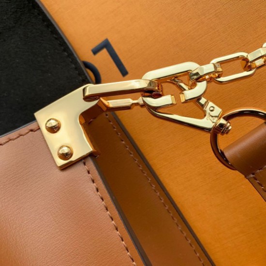 Replica Louis Vuitton Dauphine MM Bag Monogram Reverse M45958