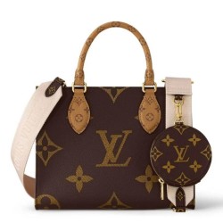 Replica Louis Vuitton OnTheGo PM Bag Monogram Reverse M46373