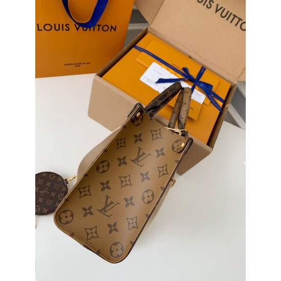 Replica Louis Vuitton OnTheGo PM Bag Monogram Reverse M46373 Replica Louis Vuitton OnTheGo PM Bag Monogram Reverse M46373