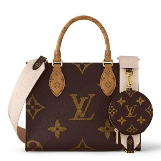 Replica Louis Vuitton OnTheGo PM Bag Monogram Reverse M46373 Replica Louis Vuitton OnTheGo PM Bag Monogram Reverse M46373