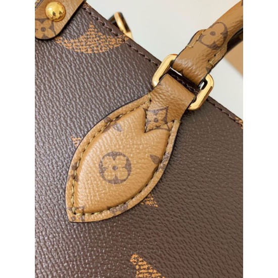 Replica Louis Vuitton OnTheGo PM Bag Monogram Reverse M46373 Replica Louis Vuitton OnTheGo PM Bag Monogram Reverse M46373