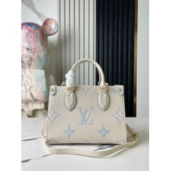 Fake Louis Vuitton Onthego PM Bag Bicolor Monogram Empreinte M46833 Replica
