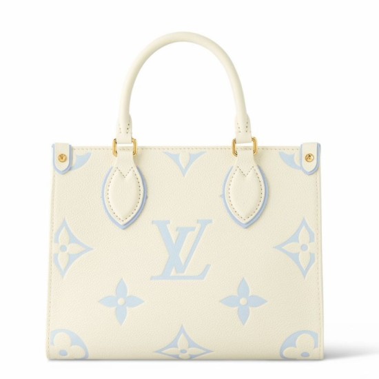 Replica Louis Vuitton Onthego PM Bag Bicolor Monogram Empreinte M46833 Fake Louis Vuitton Onthego PM Bag Bicolor Monogram Empreinte M46833 Replica