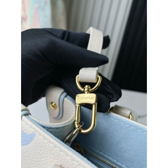 Replica Louis Vuitton Onthego PM Bag Bicolor Monogram Empreinte M46833 Fake Louis Vuitton Onthego PM Bag Bicolor Monogram Empreinte M46833 Replica
